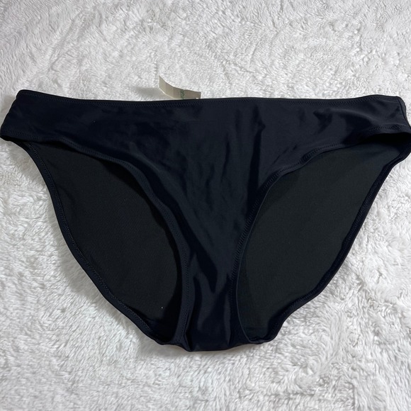 aerie Other - Aerie Women's Black Solid Bikini Bottom Swimsuit Size XXL 1753-1371 NEW